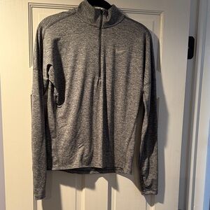 Women’s Heather Gray 3/4 Zip Dry Fit